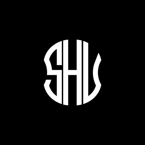SHU letter logo abstract creative design. SHU unique design 14266610 ...