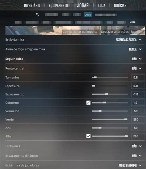 Como Alterar A Mira Do Cs No Menu Console Ou Mapa Retakebr