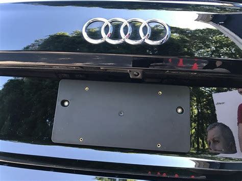 Rear License Plate Tag Holder Mounting Bracket For Audi Q Sq