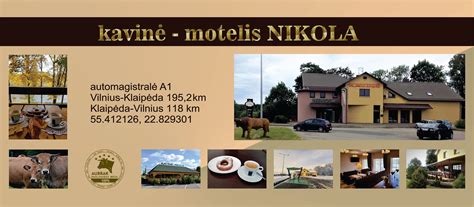 Kavinė Motelis Nikola Home
