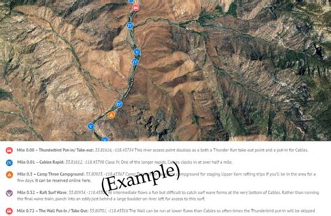 Kern River map and guidebook is now live - Momentum - Kern River Rafting