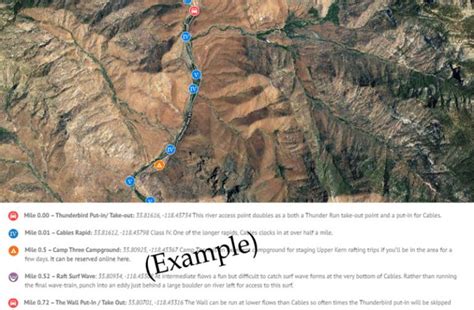 Kern River map and guidebook is now live - Momentum - Kern River Rafting