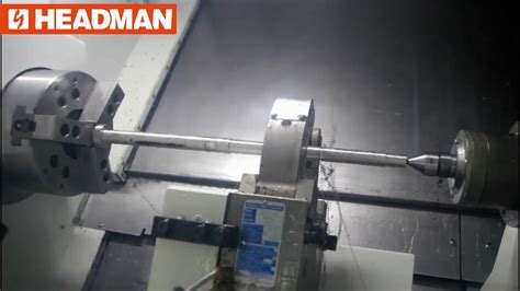 Headman Cnc Lathe T65 With Steady Rest Youtube