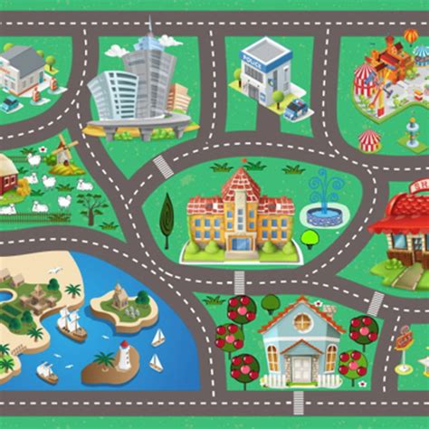 Mini Pista Brincar De Carrinhos Hot Wheels 100x67cm T01 Elo7