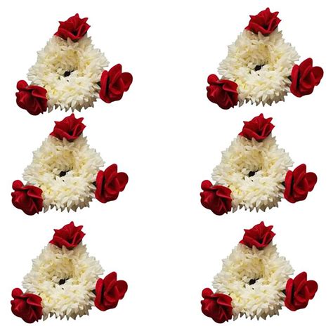 Gajra Rubbar Band Set Of 6 Pcs Sarvda