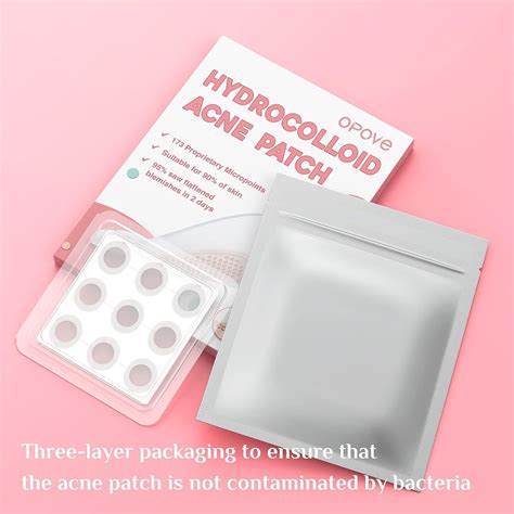 Opove Acne Pimple Patch Salicylic Acid Tea Tree Oil Niacinamide Hyaluronic Acid