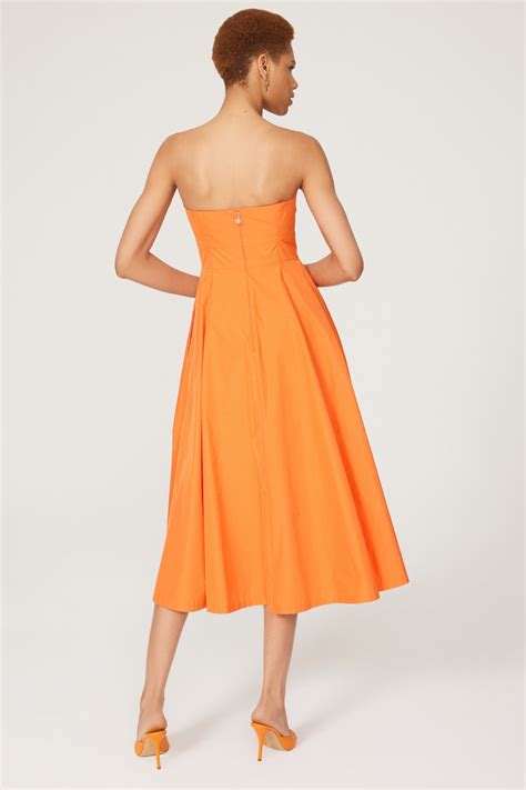 Strapless Taffeta Dress By Kate Spade New York Rent The Runway