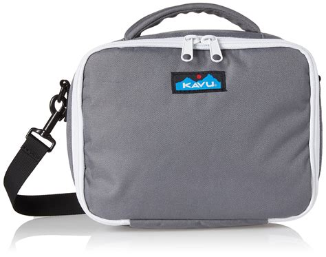Kavu Lunch Box Insulated Padded Leak Proof Crossbody Meal Pack Smoked