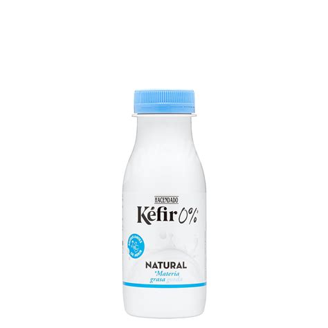 Hacendado Kefir Liquido Natural 0 Botella 250 G