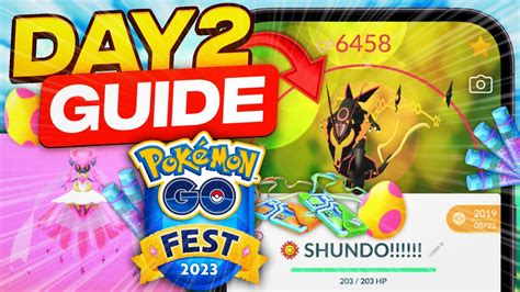 Pokémon Go Fest Global 2023 Day2 Guide Everything You Need To Know