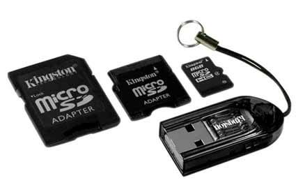 Kingston Launches 8GB Multi Kit And 4GB MicroSDHC W USB Reader Legit