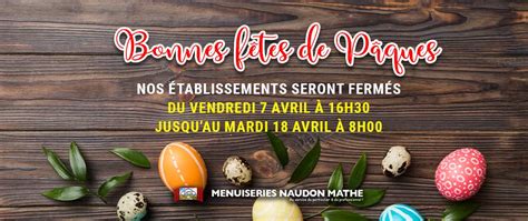 Fermeture Pour Cong S Paques Naudon Mathe