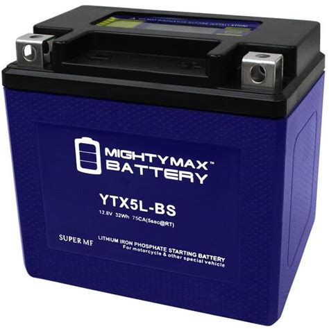 Mighty Max Battery Ytx L Bs Lithium Battery Replaces Honda Ruckus Elite