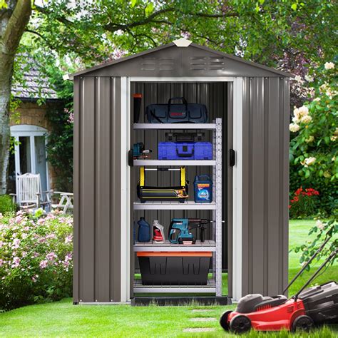 Shintenchi X Outdoor Storage Shed Gotinyspace