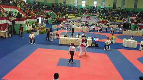 Tanding best champion di GOR POPKI Cibubur @Gwen Taekwondo - YouTube