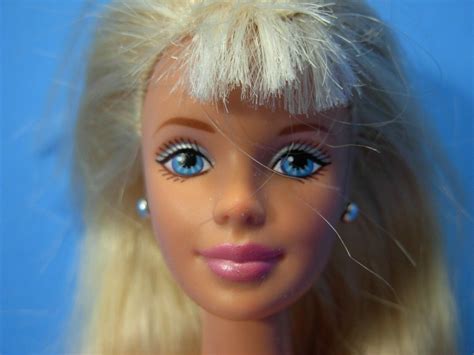 Old School S Barbie Nude Doll Athlete Cheerleader Sporty Blonde Blue Eyes Tlc