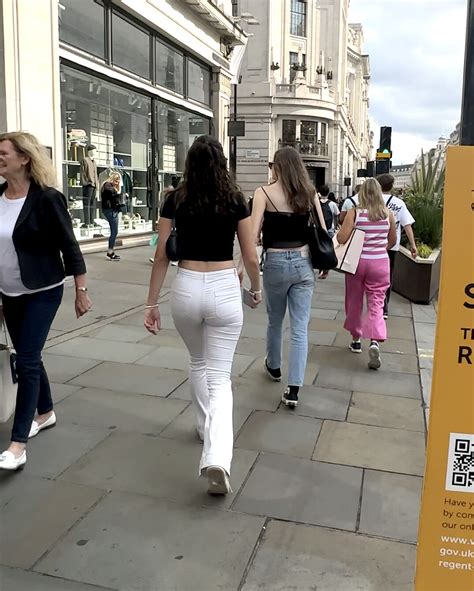 Tight Round Ass In White Jeans Shows Us How It S Done Oc Video Tight Jeans Forum