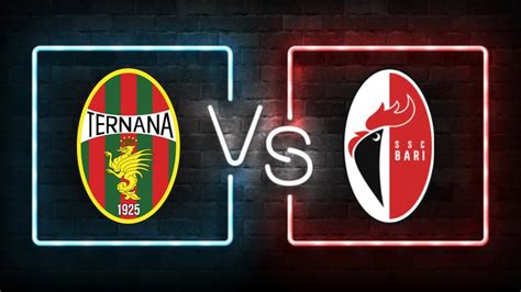 Ternana Vs Bari Live Serie B Youtube