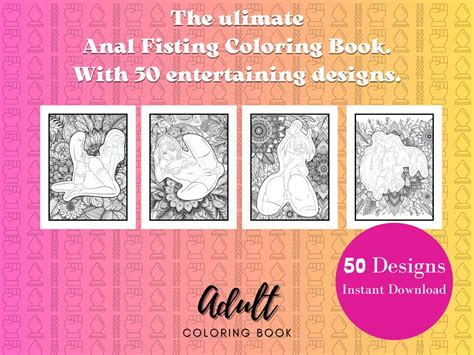 Digital Anal Fisting Coloring Book Anal Coloring Book Sex Positions