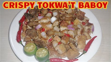 Crispy Tokwa T Baboy Simple And Easy Filipino Recipe Youtube