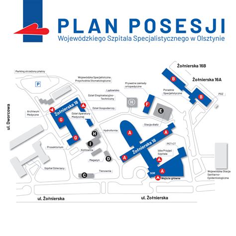 Plan Posesji Wojew Dzki Szpital Specjalistyczny W Olsztynie