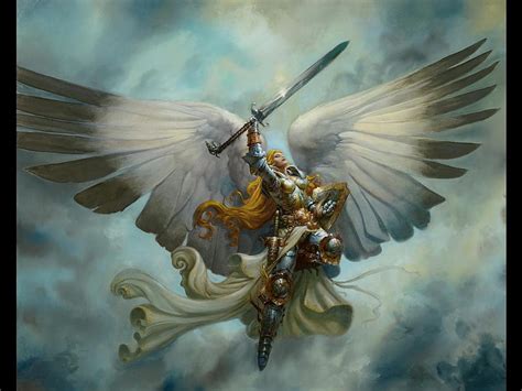 ángel De Luz ángel Guardián Cielo Fe Luz Fondo De Pantalla Hd