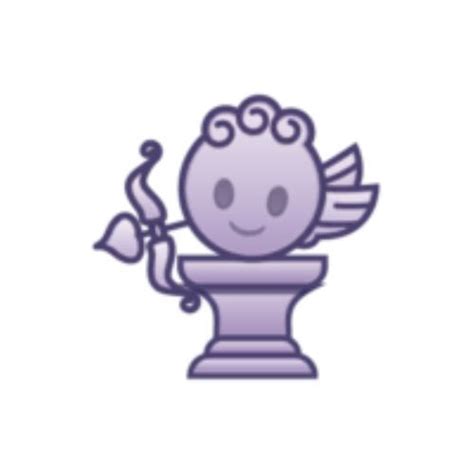 Cupid Statue As An Emoji Drawing By Disney Hercules In