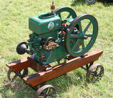 Nice Pair Of Hercules Hit And Miss Gas Engine Cart Name Plate Cast Iron