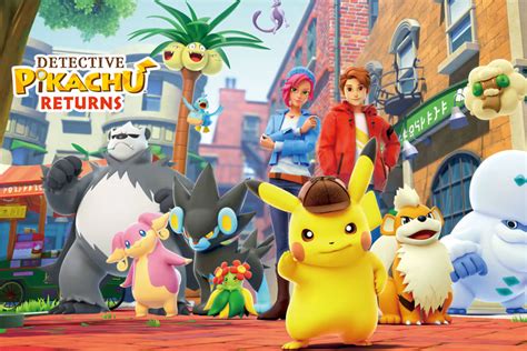 Novo Trailer De Detective Pikachu Returns Revela Novos Parceiros