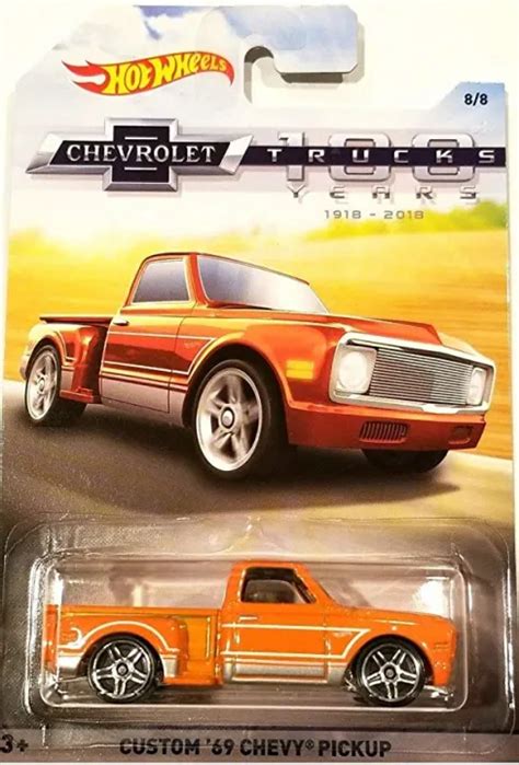 Hot Wheels Custom 69 Chevy Pickup Lazada PH