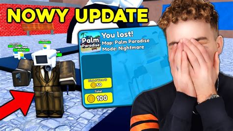 JUŻ JEST NOWY UPDATE w SKIBIDI TOILET TOWER DEFENSE w ROBLOX YouTube