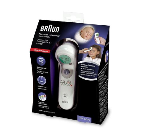 Braun No Touch Plus Touch Forehead Thermometer NTF3000 LABLAAB