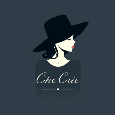 Premium Ai Image Elegant Font Logo For Chic Silhouette Fashion Brand