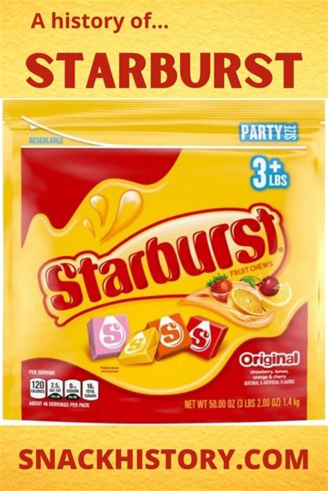 Starburst (History, Flavors, Marketing & Commercials) - Snack History