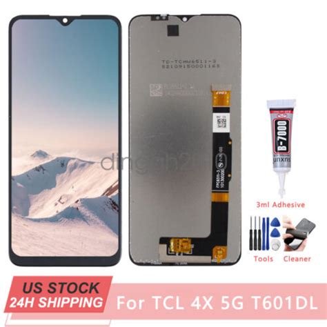 OEM Replacement For TCL 4X 5G T601DL Display LCD Touch Screen Digitizer