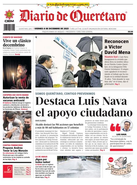 Diario De Queretaro Subscriptions Pressreader