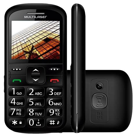 Celular Para Idoso Multilaser Vita 2 P9016 Dual Chip Botão SOS