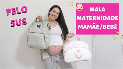 MALA MATERNIDADE DA MAMÃE E DO BEBÊ O que estou levando e como montei