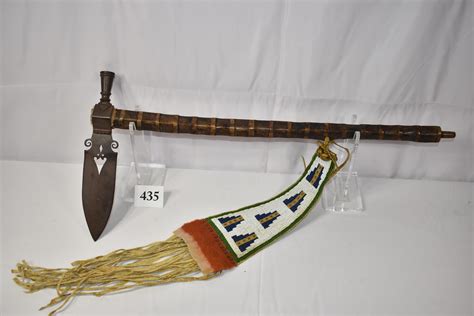 Lot Hand Forged Iron Pipe Tomahawk