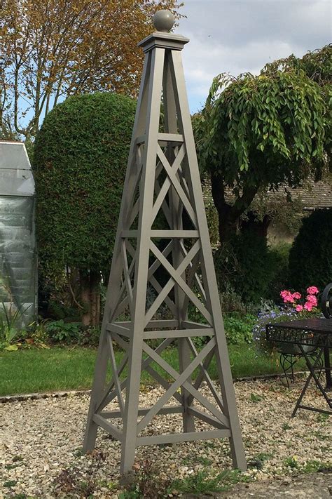 The Kingsbury Solid Wooden Garden Obelisk Artofit