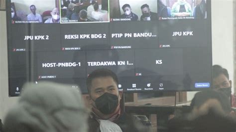 Sidang Kasus Ade Yasin Kembali Berlanjut Dinas Pupr Bogor Beri