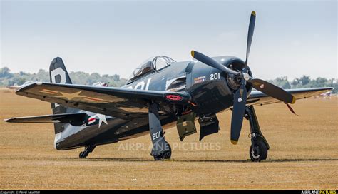 G RUMM The Fighter Collection Grumman F8F Bearcat At Duxford Photo