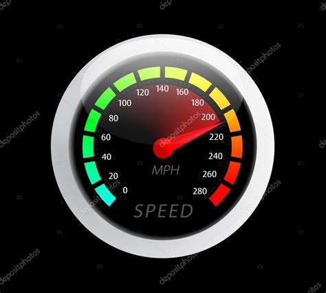 Speedometer Vector Illustration Stock Vector Mpavlov