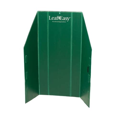 Leaf Easy Plastic Leaf And Lawn Chute Lellcp The Home Depot