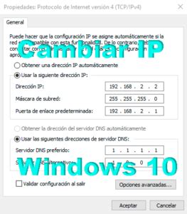 C Mo Cambiar Ip En Windows