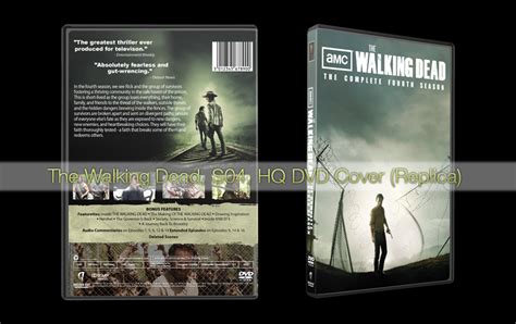 The Walking Dead S04 HQ DVD Cover (Replica) by adamhlohan on DeviantArt