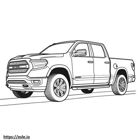 Ram 1500 4wd 2025 Boyama