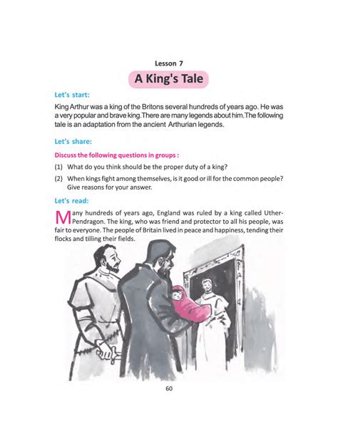 A Kings Tale Class 8 Activity Question Answer Wbbse