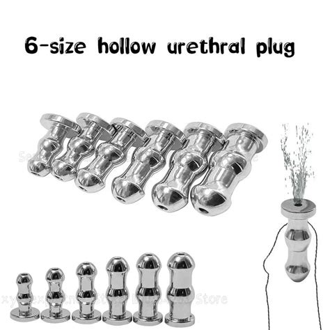 Nieuwe Rvs Hollow Urethrale Plug Katheter Urethra Stimuleren Dilatator Sex Toys Voor Mannen 18