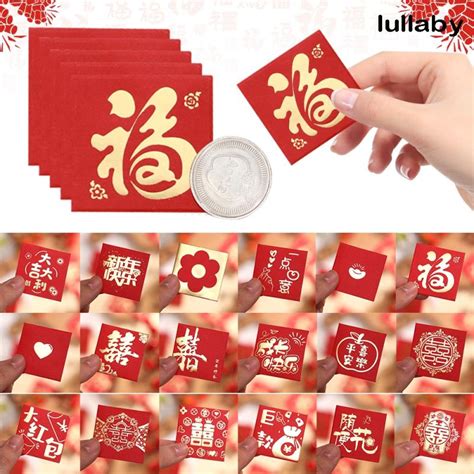 Pcs Ampao Envelope Mini Money Envelope Creative Coin Envelopes Red